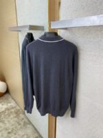 Gucci Colour Block Trimmed Monogrammed Knit Pullover - 图片 8