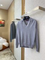 Gucci Appliqu??d Polo Neck Pullover Shirt - 图片 3