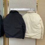 Bottega Veneta Lapel Down Jacket Black - 图片 2