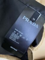 Prada 24SS Leather Collar workwear Jacket Coat Blue - 图片 9