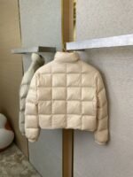 Miu Miu Short Down Down-Filled Garment Beige - 图片 8