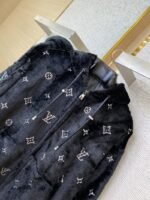 LV Full Star Rhinestone Zip-Up outerwear Black - 图片 7