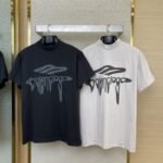Balenciaga Drops 3M Aged Short Sleeve Black