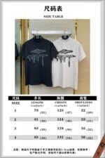 Balenciaga Drops 3M Aged Short Sleeve Black - 图片 10