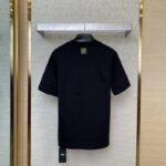 Fendi hot stamping Double F Print Short Sleeve T-Shirt - 图片 2