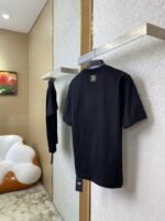Fendi hot stamping Double F Print Short Sleeve T-Shirt - 图片 4