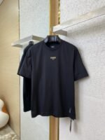 Fendi hot stamping Double F Print Short Sleeve T-Shirt - 图片 5