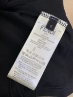 Fendi hot stamping Double F Print Short Sleeve T-Shirt - 图片 9