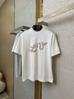 LV Beaded Embroidery Short Sleeve T-Shirt - 图片 5