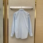 LV logo embroidered lapel shirt - 图片 2