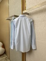 LV logo embroidered lapel shirt - 图片 6