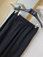 LV embroidered casual wide-leg trousers - 图片 7