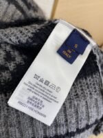 LV Old Flower Colour Block Mohair Cardigan - 图片 9