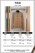 Prada Appliquéd Wool Cardigan Khaki - 图片 10
