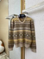 LV Mohair V-Neck Sweater - 图片 5