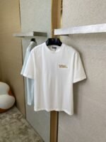 Dior 25Fw Year Of The Snake Embroidered Short Sleeve White - 图片 7