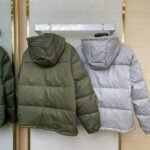 Gucci Jacquard Dark Down Jacket Green - 图片 2