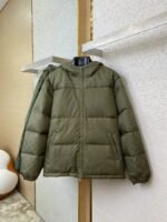 Gucci Jacquard Dark Down Jacket Green - 图片 5