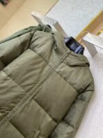 Gucci Jacquard Dark Down Jacket Green - 图片 7