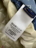 LV Floral Patchwork Denim Jacket Cotton Jacket Jacket - 图片 9