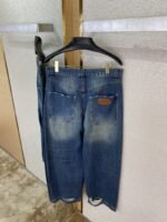 LV turquoise denim trousers - 图片 8