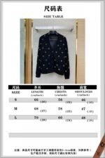 LV logo embroidered knitted wool cardigan - 图片 10