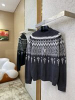 LV Hot beaded ski pullover jumper - 图片 3