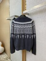 LV Hot beaded ski pullover jumper - 图片 6