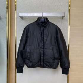 Dior Multi-Pocket Cotton Jacket Coat Black