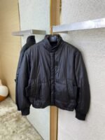 Dior Multi-Pocket Cotton Jacket Coat Black - 图片 7
