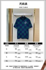 LV checkered jersey short-sleeved T-shirt - 图片 10