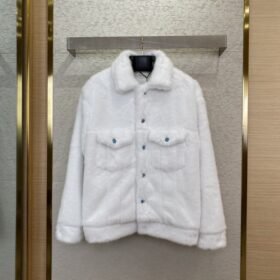 LV turquoise mink coat