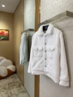 LV turquoise mink coat - 图片 3