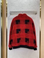 LV Checked Lambswool Jacket Coat - 图片 2