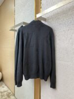 LV logo jacquard half-zip jumper - 图片 6