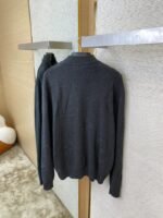 LV logo jacquard half-zip jumper - 图片 8