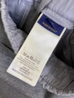 LV Logo Embroidered Air Layer Trousers - 图片 9