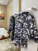 Balenciaga Camouflage Windproof Ski Trousers - 图片 3