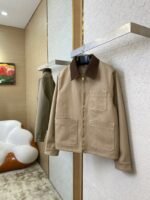 LV Workwear Pocket Canvas Jacket Coat - 图片 3