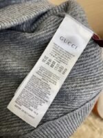Gucci Monogrammed Wool Crew Neck Sweater Red - 图片 9