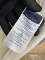 LV Bugs Bunny Leather Baseball Jersey Jacket Coat - 图片 9