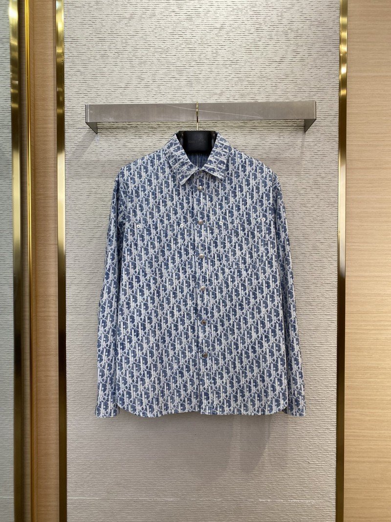 wsxc1736301919362_0.jpg Dior Co-Branded Denim Shirt - 图片 1