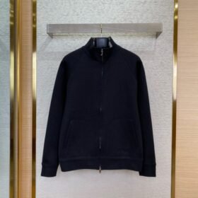 Dior Cashmere Jacket Coat Black