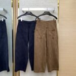 LV turquoise wash denim trousers black - 图片 2