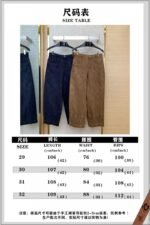LV Turquoise Washed Denim Trousers Brown - 图片 10