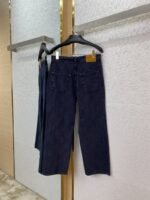 LV Tessellated Denim Trousers - 图片 6