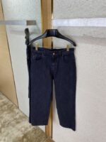 LV Tessellated Denim Trousers - 图片 7