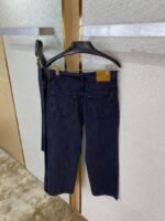 LV Tessellated Denim Trousers - 图片 8