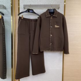 LV co-branded casual trousers