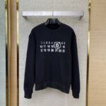Maison Margiela Digital Print Crew Neck Sweatshirt